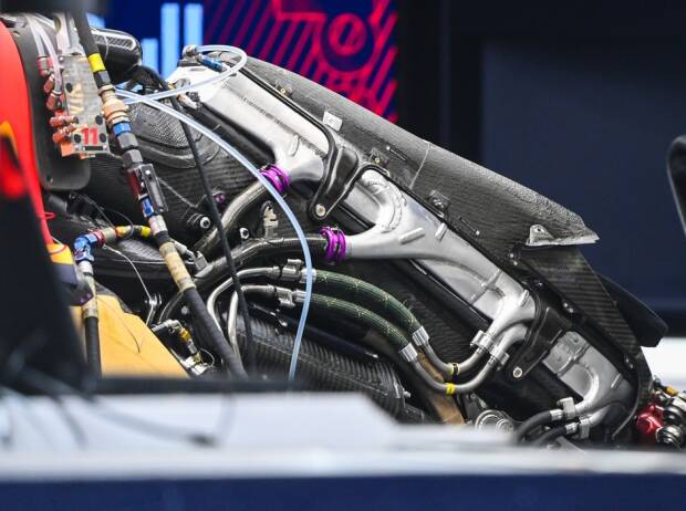 Antriebsinstallation beim Red Bull RB18 in der Formel-1-Saison 2022