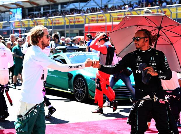 Sebastian Vettel, Lewis Hamilton Sebastian Vettel, Lewis Hamilton