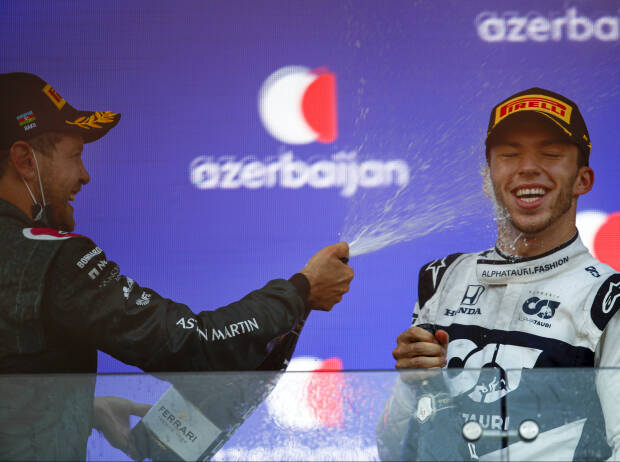 Sebastian Vettel, Pierre Gasly Sebastian Vettel, Pierre Gasly