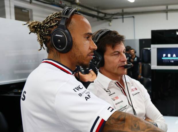 Lewis Hamilton, Toto Wolff Lewis Hamilton, Toto Wolff
