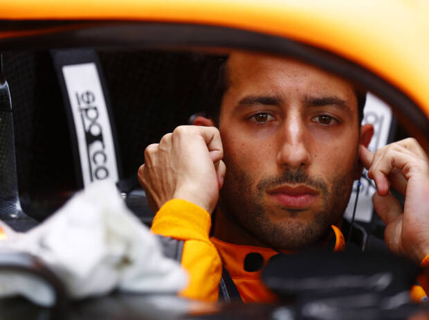 Daniel Ricciardo beim Formel-1-Rennen in Aserbaidschan 2022