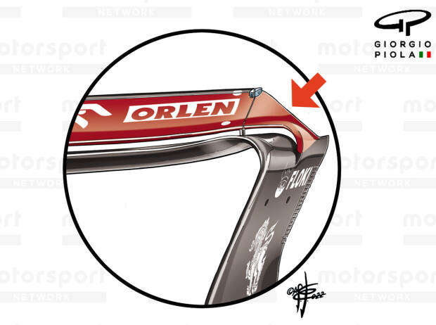 Alfa Romeo rear wing Alfa Romeo rear wing