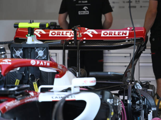 Alfa Romeo rear wing Alfa Romeo rear wing