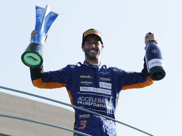 Daniel Ricciardo (McLaren) gewinnt das formel-1-Rennen in Italien 2021