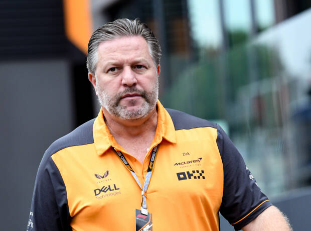 Zak Brown, Lando Norris, Daniel Ricciardo Zak Brown, Lando Norris, Daniel Ricciardo