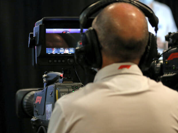 Formula 1 press conference telecast