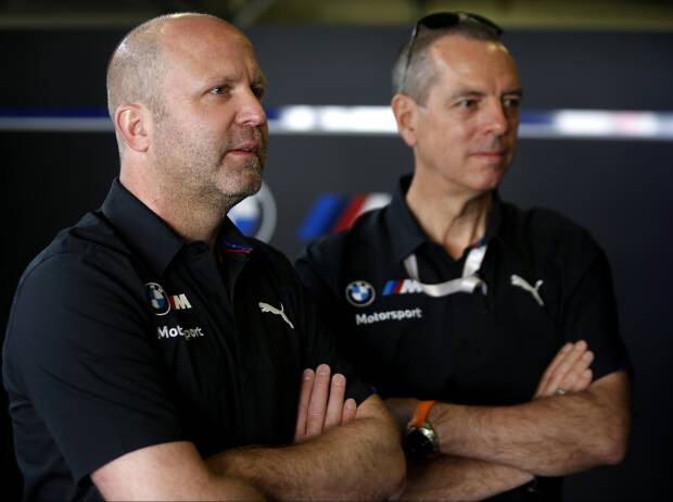 Andreas Roos (Leiter BMW M Motorsport) und Frank van Meel (CEO BMW M GmbH)
