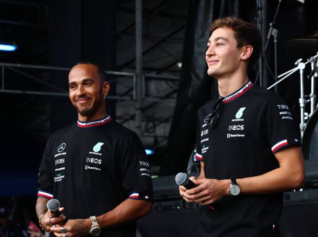 Lewis Hamilton, George Russell Lewis Hamilton, George Russell