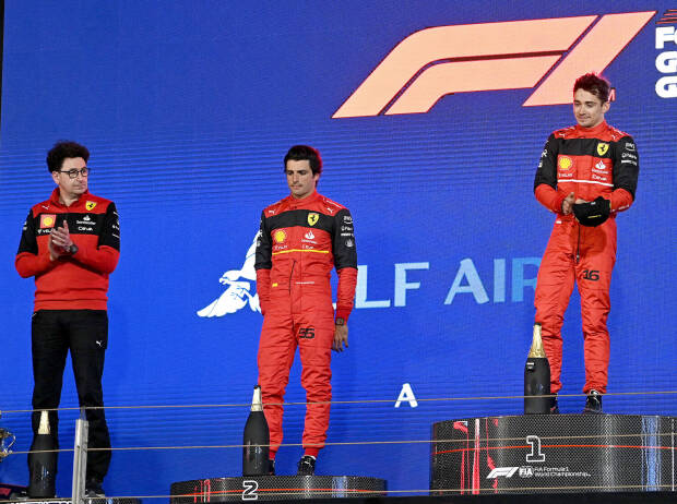 Mattia Binotto, Carlos Sainz, Charles Leclerc, Lewis Hamilton Mattia Binotto, Carlos Sainz, Charles Leclerc, Lewis Hamilton