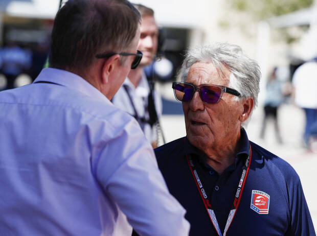 Mario Andretti beim Formel-1-Rennen in Austin 2022 Mario Andretti beim Formel-1-Rennen in Austin 2022