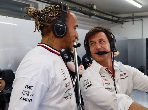 Lewis Hamilton, Toto Wolff Lewis Hamilton, Toto Wolff