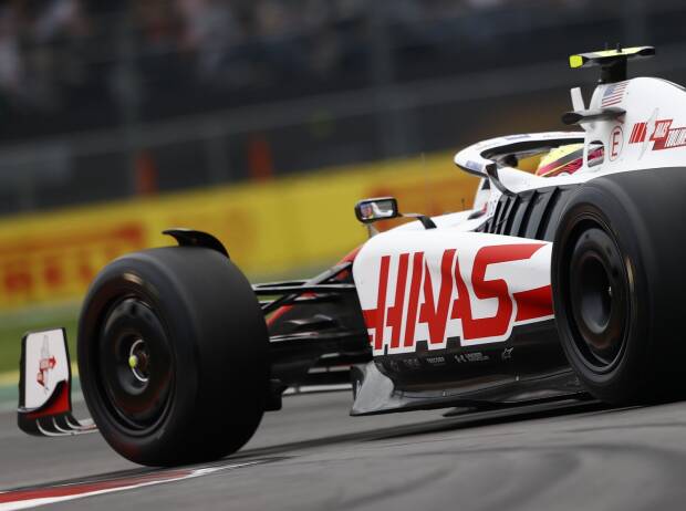 Mick Schumacher im Haas VF-22 beim Mexiko-Grand-Prix 2022