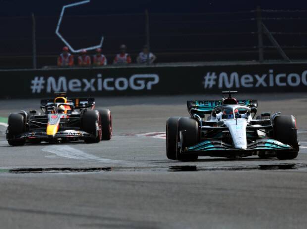 George Russell, Max Verstappen