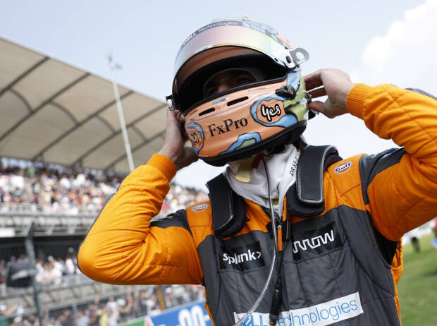 Daniel Ricciardo (McLaren) vor dem Formel-1-Rennen in Mexiko 2022