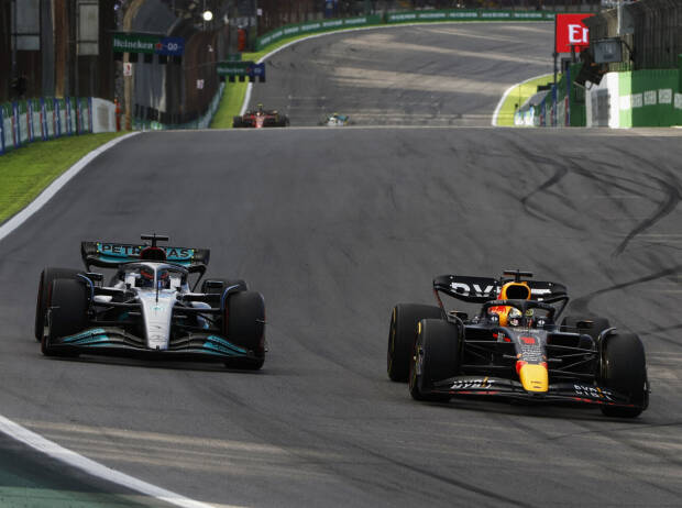 Max Verstappen, George Russell Max Verstappen, George Russell