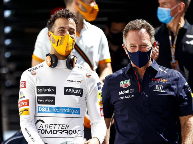 Daniel Ricciardo, Christian Horner Daniel Ricciardo, Christian Horner