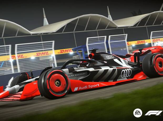 Audi-Lackierung im Videospiel F1 2022