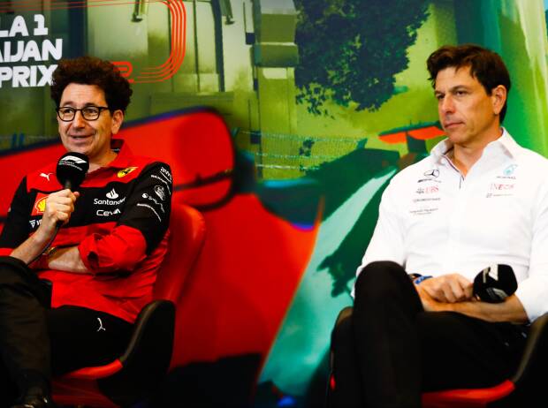 Mattia Binotto, Toto Wolff Mattia Binotto, Toto Wolff