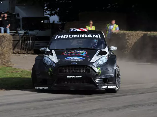 Foto zur News: So nahe kam Ken Block einst einem Formel-1-Test