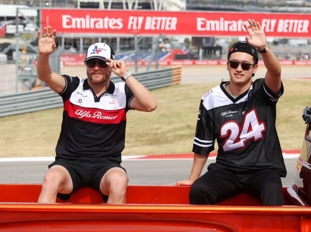 Guanyu Zhou, Valtteri Bottas Guanyu Zhou, Valtteri Bottas