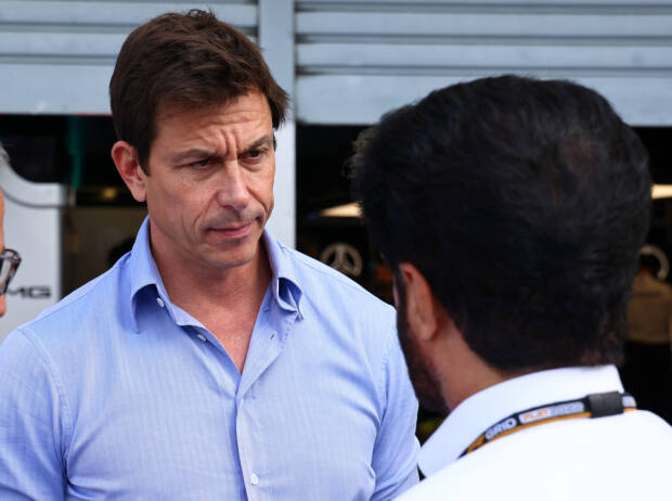 Toto Wolff und Mohammed bin Sulayem Toto Wolff und Mohammed bin Sulayem
