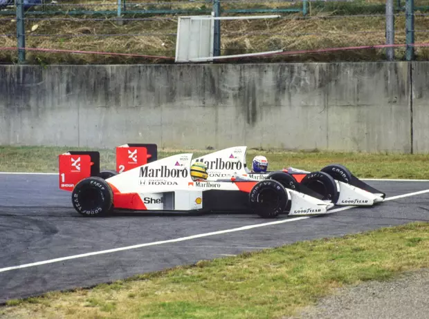 Foto zur News: Ayrton Sennas Formel-1-Autos: McLaren MP4/4, Lotus 97T und mehr