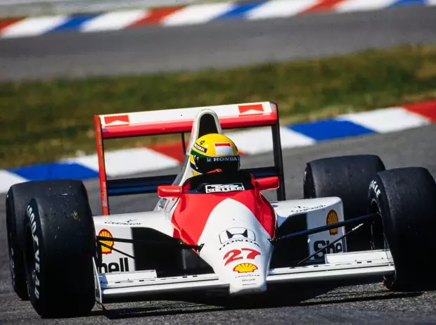 Foto zur News: Ayrton Sennas Formel-1-Autos: McLaren MP4/4, Lotus 97T und mehr