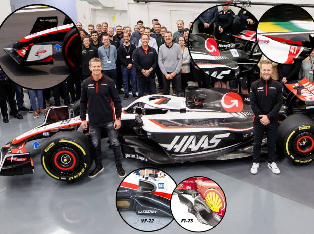 Foto zur News: Formel-1-Technik: Die kleinen Details am neuen Haas VF-23 für 2023