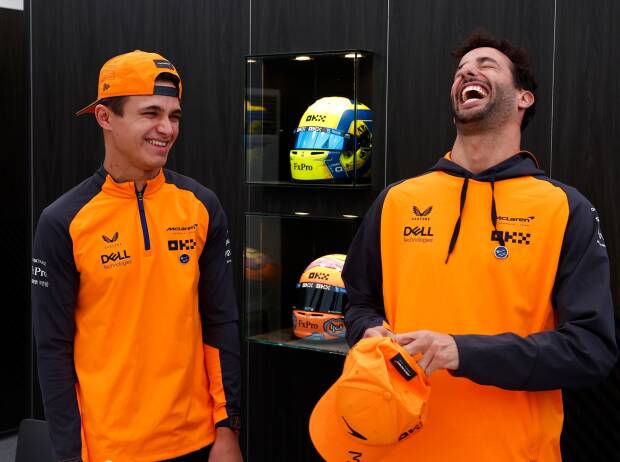 Foto zur News: Lando Norris: Stimmt nicht, dass ich Ricciardo nicht mochte!