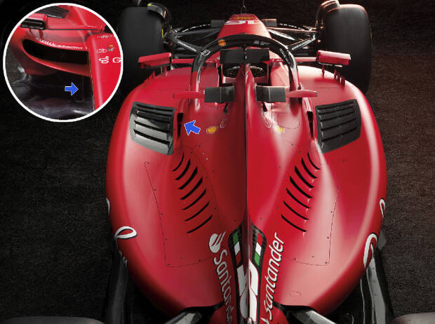 Foto zur News: Das sind die wichtigsten Neuerungen am Ferrari SF-23