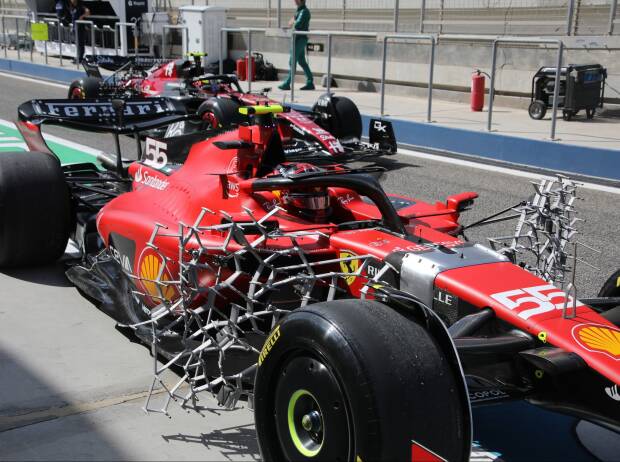 Foto zur News: Erklärt: Was sind Flow-Vis und Aero-Rakes bei den Formel-1-Testfahrten?