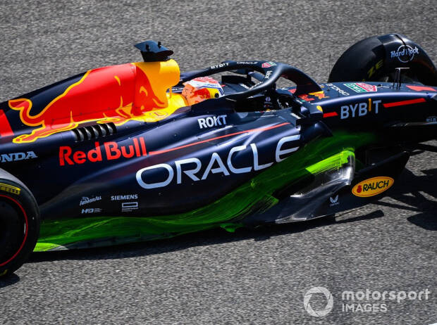 Max Verstappen (Red Bull RB19) bei den Testfahrten der Formel 1 in Bahrain 2023