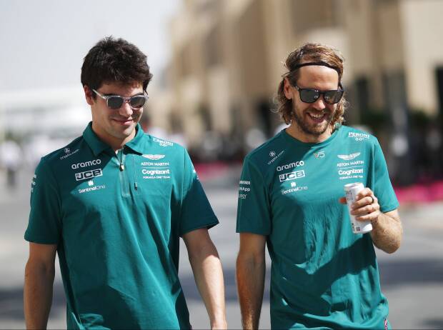 Lance Stroll, Sebastian Vettel Lance Stroll, Sebastian Vettel