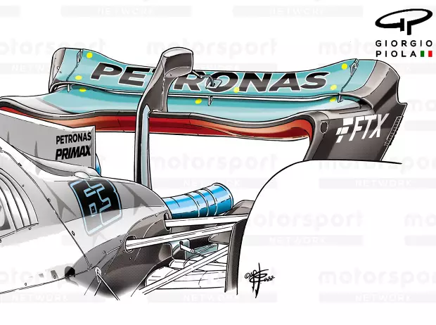 Foto zur News: Wie ein neuer Heckflügel einen anderen Ansatz von Mercedes andeutet