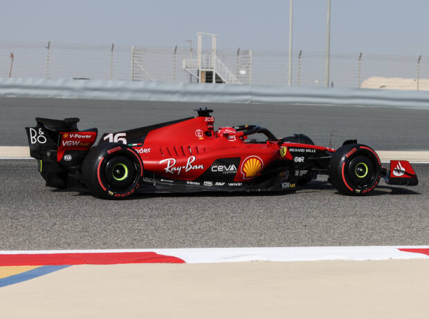 Charles Leclerc beim Formel-1-Rennen in Bahrain 2023