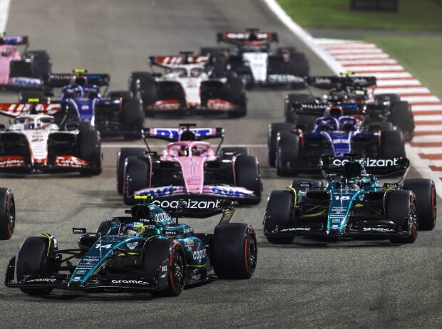 Fernando Alonso, Lance Stroll, Lando Norris, Esteban Ocon Fernando Alonso, Lance Stroll, Lando Norris, Esteban Ocon