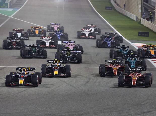 Max Verstappen, Sergio Perez, Charles Leclerc, Carlos Sainz, Fernando Alonso