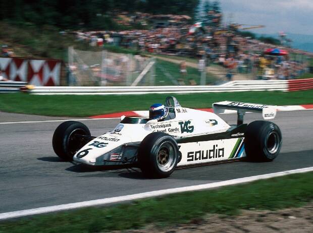 Keke Rosberg im Williams FW08 Keke Rosberg im Williams FW08