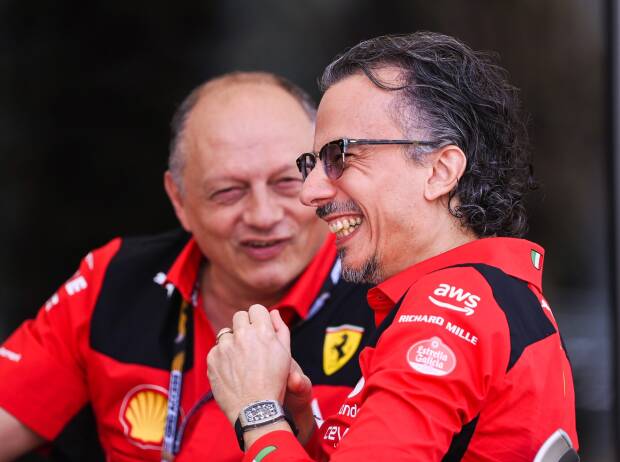 Fred Vasseur und Laurent Mekies Fred Vasseur und Laurent Mekies