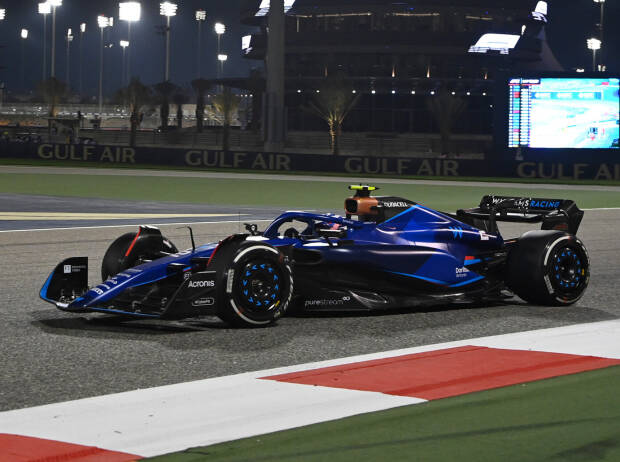 Logan Sargeant (Williams) beim Formel-1-Rennen in Bahrain 2023