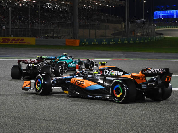 Fernando Alonso, Lewis Hamilton, Lando Norris