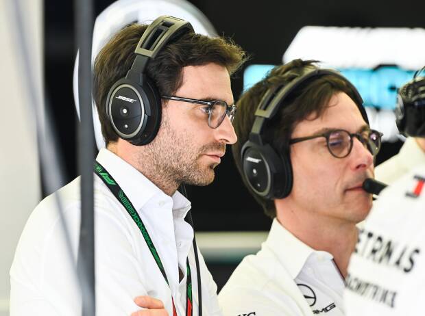 Toto Wolff und Jerome D'Ambrosio Toto Wolff und Jerome D'Ambrosio