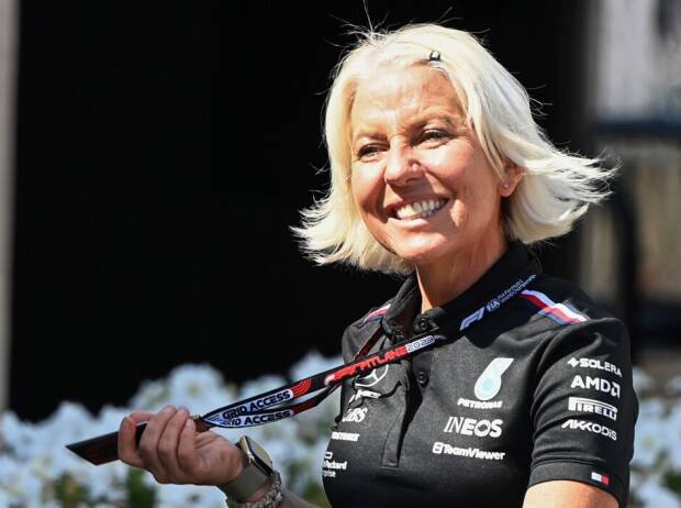 Angela Cullen, Physiotherapeutin von Formel-1-Fahrer Lewis Hamilton Angela Cullen, Physiotherapeutin von Formel-1-Fahrer Lewis Hamilton