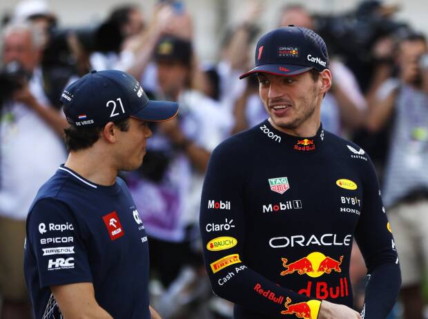 Nyck de Vries, Max Verstappen Nyck de Vries, Max Verstappen
