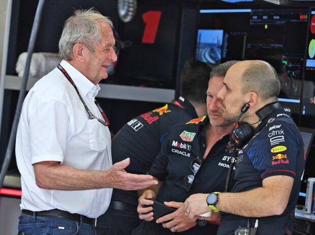 Helmut Marko und Christian Horner