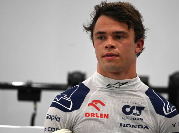 Nyck de Vries (AlphaTauri) beim Formel-1-Rennen in Saudi-Arabien 2033