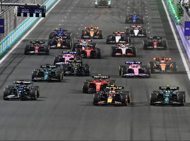 Formel-1-Start 2023 beim Grand Prix von Saudi-Arabien in Dschidda