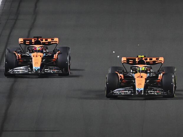 Foto zur News: Norris lobt jungen Teamkollegen: "Piastri pusht mich mehr als Ricciardo"