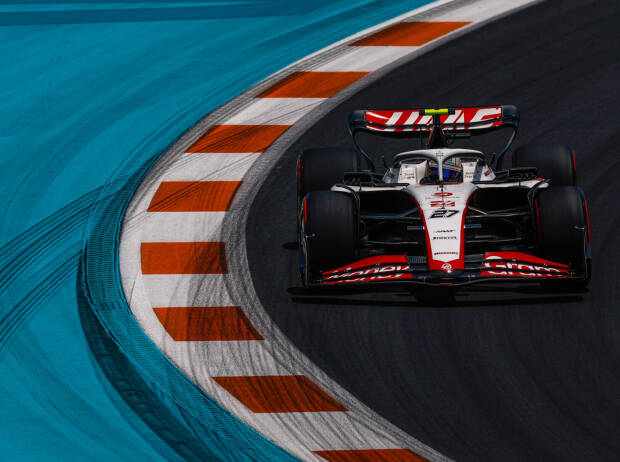 Nico Hülkenberg (Haas VF-23) im Qualifying zum Formel-1-Rennen in Miami 2023
