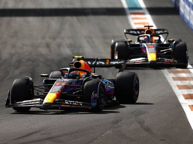 Sergio Perez hatte Max Verstappen in Miami nichts entgegenzusetzen